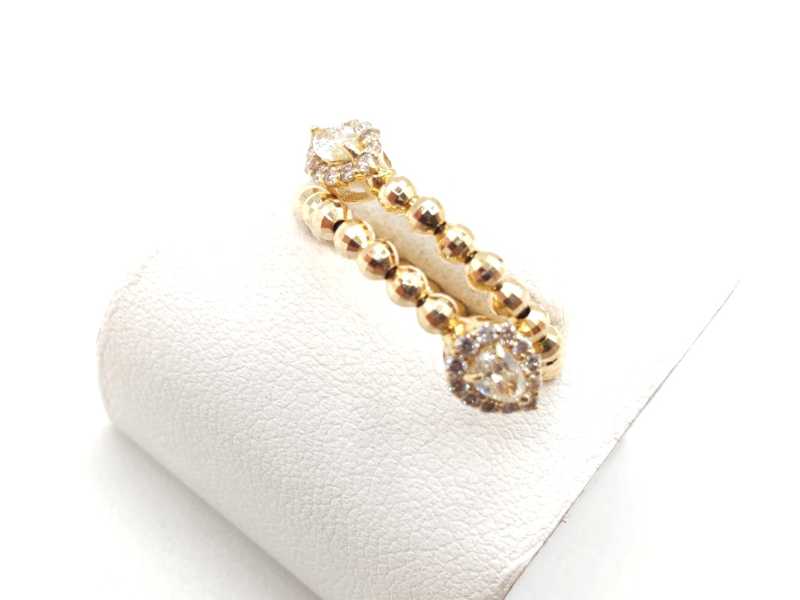 ダイヤモンド買取 リング K18 ダイヤ 